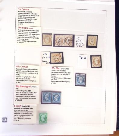 1849-1900, Lot de France classique en quantités multiples,