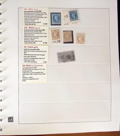 1849-1900, Lot de France classique en quantités multiples,