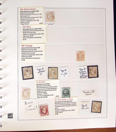 1849-1900, Lot de France classique en quantités multiples,