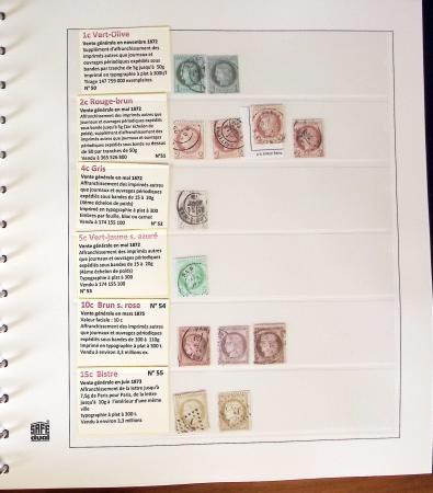 1849-1900, Lot de France classique en quantités multiples,