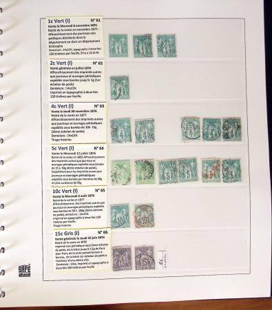 1849-1900, Lot de France classique en quantités multiples,