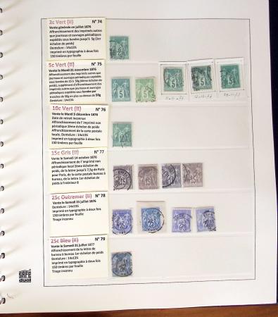 1849-1900, Lot de France classique en quantités multiples,