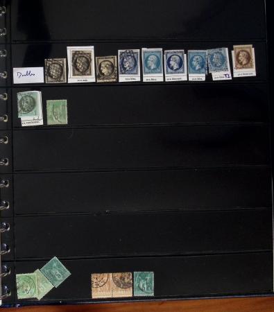 1849-1900, Lot de France classique en quantités multiples,
