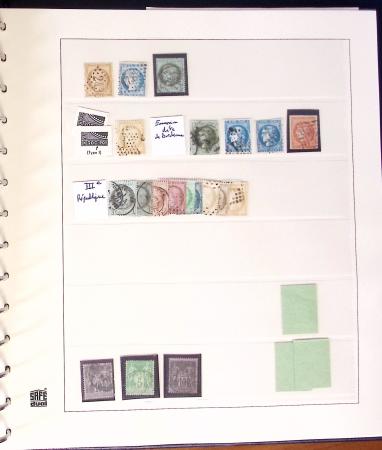 1849-1900, Lot de France classique en quantités multiples,