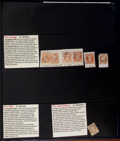 1849-1900, Lot de France classique en quantités multiples,