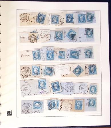 1849-1900, Lot de France classique en quantités multiples,