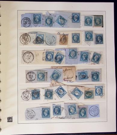 1849-1900, Lot de France classique en quantités multiples,