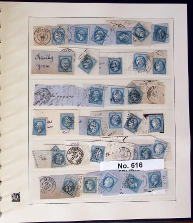 1849-1900, Lot de France classique en quantités multiples,