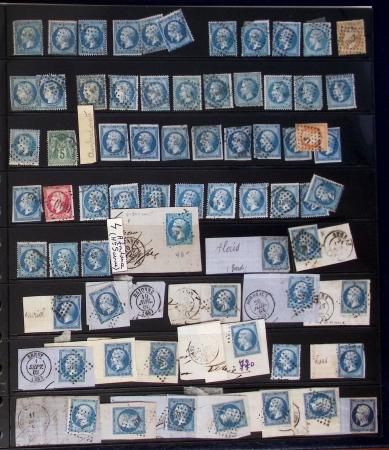 1849-1900, Lot de France classique en quantités multiples,