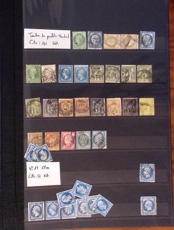 1849-1900, Lot de France classique en quantités multiples,