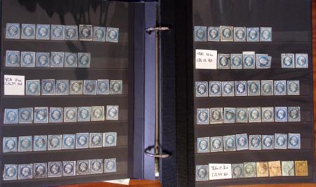 1849-1900, Lot de France classique en quantités multiples,