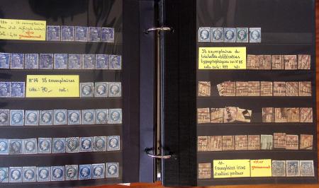 1849-1900, Lot de France classique en quantités multiples,
