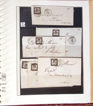 1849-1900, Lot de France classique en quantités multiples,