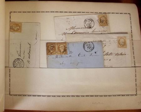 1849-1900, Lot de France classique en quantités multiples,