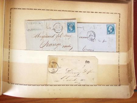 1849-1900, Lot de France classique en quantités multiples,