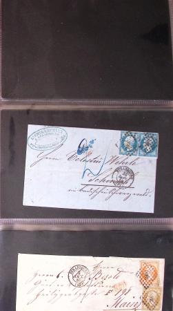 1703-1866, STRASBOURG 44 plis de Strasbourg période