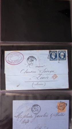 1703-1866, STRASBOURG 44 plis de Strasbourg période