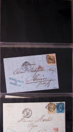 1703-1866, STRASBOURG 44 plis de Strasbourg période