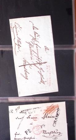 1703-1866, STRASBOURG 44 plis de Strasbourg période
