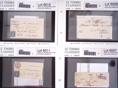 1795-1874, Solide ensemble de lettres sur les HAUTES-PYRENEES