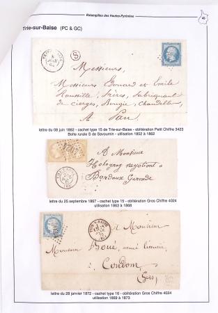 1795-1874, Solide ensemble de lettres sur les HAUTES-PYRENEES