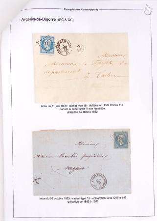 1795-1874, Solide ensemble de lettres sur les HAUTES-PYRENEES