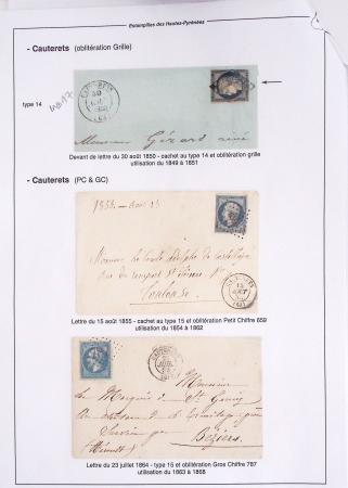 1795-1874, Solide ensemble de lettres sur les HAUTES-PYRENEES