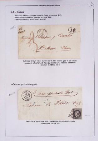 1795-1874, Solide ensemble de lettres sur les HAUTES-PYRENEES
