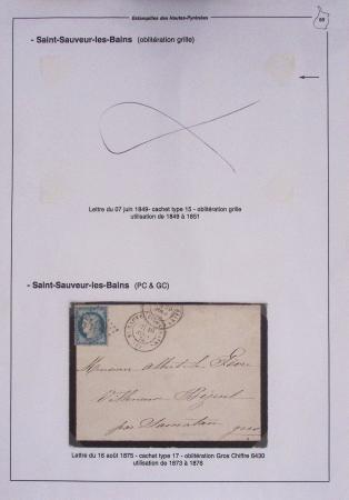 1795-1874, Solide ensemble de lettres sur les HAUTES-PYRENEES