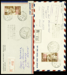1949-64, 13 lettres des TAAF dont 4 de l'expédition
