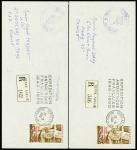 1949-64, 13 lettres des TAAF dont 4 de l'expédition