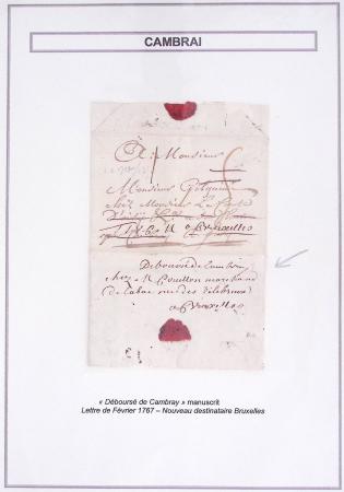 1709-1871, Jolie sélection de lettres du département