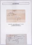 1709-1871, Jolie sélection de lettres du département