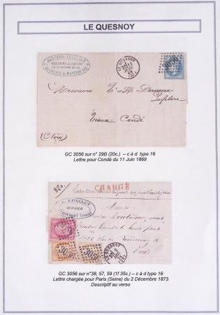 1709-1871, Jolie sélection de lettres du département