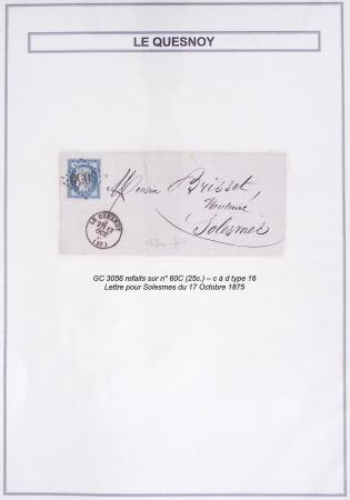 1709-1871, Jolie sélection de lettres du département