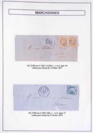 1709-1871, Jolie sélection de lettres du département