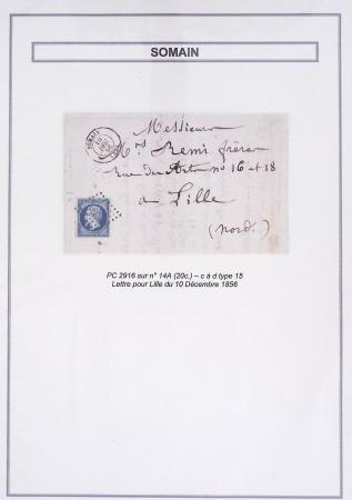 1709-1871, Jolie sélection de lettres du département