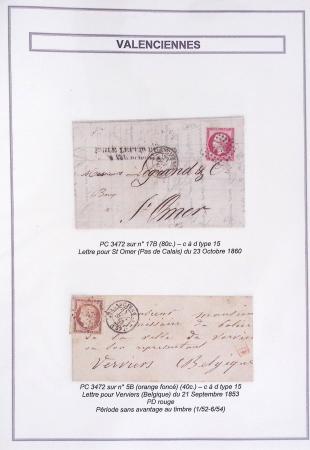 1709-1871, Jolie sélection de lettres du département