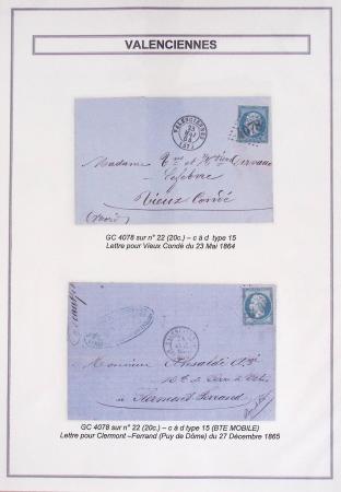 1709-1871, Jolie sélection de lettres du département
