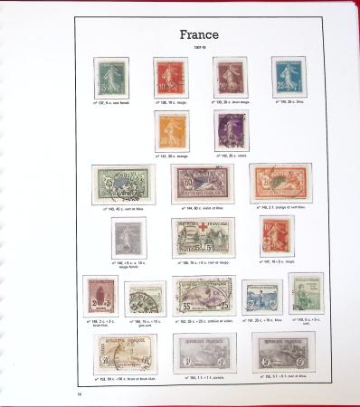 1849-2009, Collection de FRANCE en 11 albums Y & T
