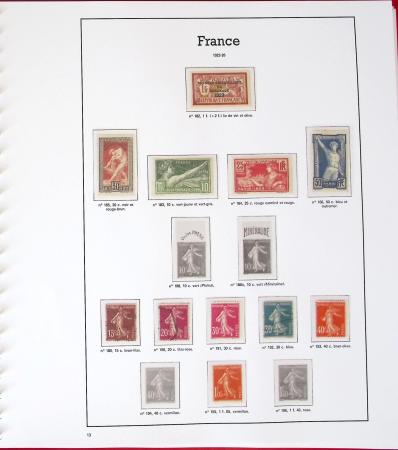 1849-2009, Collection de FRANCE en 11 albums Y & T