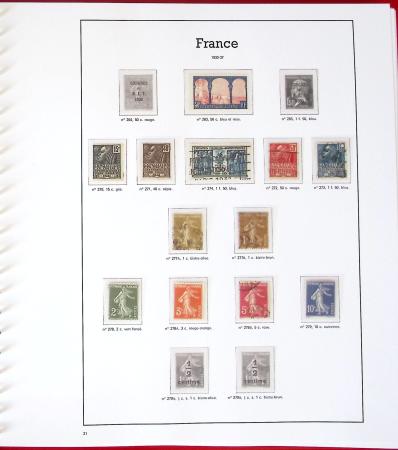 1849-2009, Collection de FRANCE en 11 albums Y & T