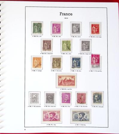 1849-2009, Collection de FRANCE en 11 albums Y & T