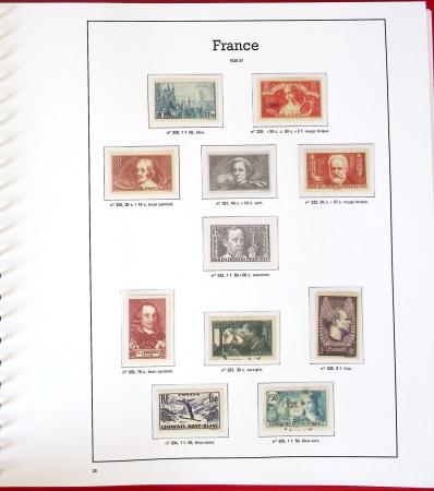 1849-2009, Collection de FRANCE en 11 albums Y & T