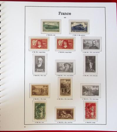1849-2009, Collection de FRANCE en 11 albums Y & T