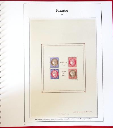 1849-2009, Collection de FRANCE en 11 albums Y & T
