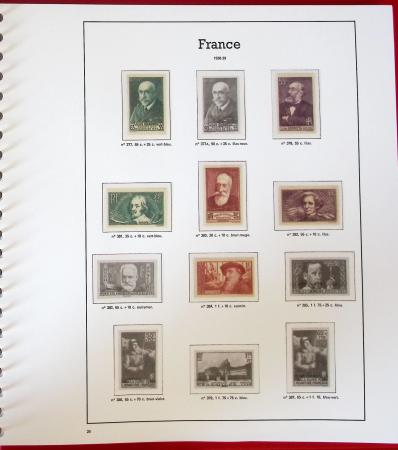 1849-2009, Collection de FRANCE en 11 albums Y & T