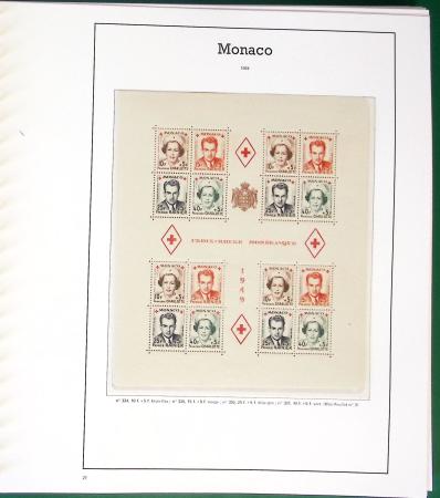 1885-2020, Collection de MONACO en 9 albums Y & T,