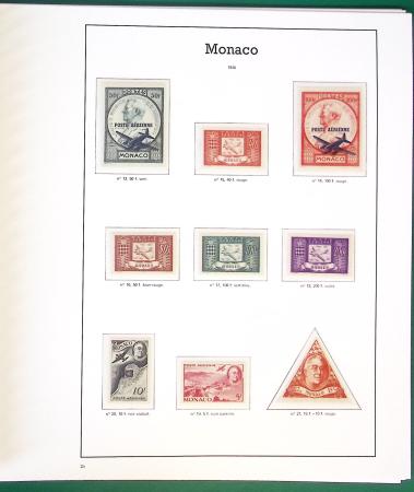 1885-2020, Collection de MONACO en 9 albums Y & T,