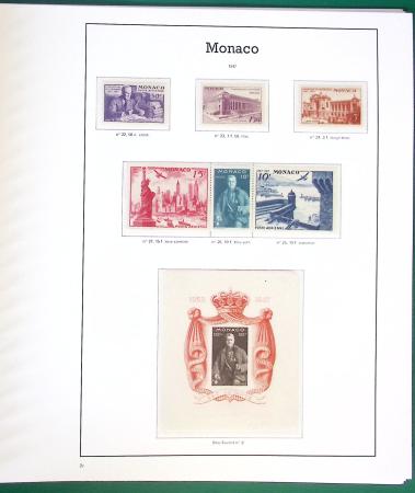 1885-2020, Collection de MONACO en 9 albums Y & T,